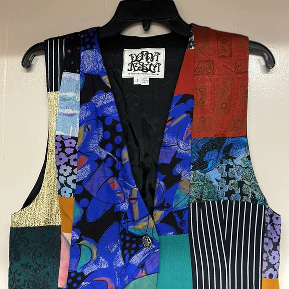 Donna Jessica vintage Vest - Picture 2 of 10
